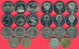Sowjetunion Russland Lot 11 MünzenCu/Ni Sowjetunion Gedenkmünzen-Lot -