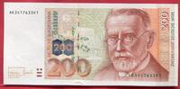 BRD, Deutsche Bundesbank 200 DM Deutsche Mark Paul Ehrlich 1854-1915 Serie AK Mikroskop Mit Kinegramm Holographic Device -