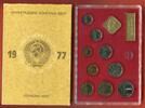 Russland UDSSR Kursmünzensatz KMS 2,06 Rubel Leningrad Mint BU 1 Kopeke bis 1 Rubel -