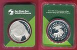 Medaille 1 oz Silber San Diego Zoo - Wildlife Alliance - Polarbär -