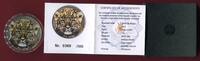 Burundi 5000 Francs Silbermünze The African Baby Five - Leopard (1 oz, m. Farbauflage, sehr selten / very rar) -