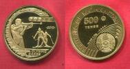 Kasachstan Kazakhstan 500 Tenge Gold Olympic Winter Games 2010 - Biathlon -