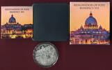 Togo 500 Francs CFA Silbermünze Rücktritt von Papst Benedikt XVI. (1/2 oz, selten/rar) -