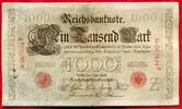 Deutschland Kaiserreich 1000 Mark Banknote Reichsbanknote 6 Stellig -