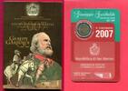 San Marino 2 Euro Gedenkmünze Commemorative Coin Guiseppe Garibaldi OVP -