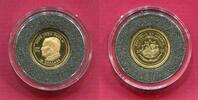 Liberia 10 Dollars Minigoldmünze Gold Papst Johannes Paul II. (1/25 oz) -