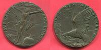 Deutschland 1. Weltkrieg Karl Goetz Kaiserreich Bronze Gußmedaille Heldengedenken Auf dem Felde der Ehre -