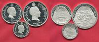 Jordanien Jordan 1/2, 2/3, 1 Dinar King Hussein Bethlehem Jerusalem El Harraneh Palace -