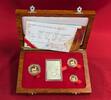 Südafrika, South Africa 1/10, 1/4 & 1/2 Unze Goldmünzen Gold Krugerrand Fractional De Luxe Set -