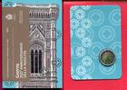 San Marino 2 Euro Gedenkmünze 750. Geburtstag Giotto di Bondo Maler -