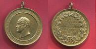 Preußen Berlin Bronzemedaille mit Öse 60 Jahre Uni Berlin Friedrich Wilhelm III. Portrait Humboldt Universität -