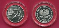 Polen 200 Zloty Silbermünze FIFA Fußball-Weltmeisterschaft 1982 -