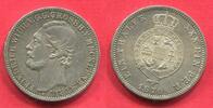 Mecklenburg Strelitz Germany taler Vereinstaler Silber Friedrich Wilhelm 1860 - 1904 -