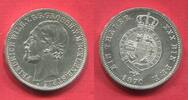 Mecklenburg Strelitz Germany Taler Vereinstaler Silber Friedrich Wilhelm 1860 - 1904 -