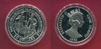 Cook-Inseln 50 Dollars Silbermünze Olympische Spiele 1992 Barcelona & Albertville - Biathlon -