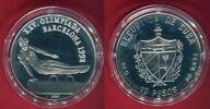 Kuba 10 Pesos Olympiade in Barcelona 1992 - Turner am Pferd -