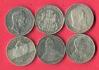 Bayern, Hamburg, Preußen, Württemberg 6 x 3 Mark Silbermünzen Kaiserreich Lot 6 Typen -