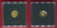 Kongo 100 Francs CFA Minigoldmünze 1/100 oz Magie de l'Or - Le Tresor de Cresus - Der Tresor von Krösus -