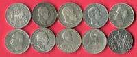 Kaiserreich 10 x 3 Mark Silbermünzen Kaiserreich Lot 10 Typen -