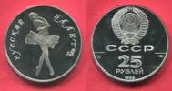 Russland, UDSSR 25 Rubel Palladium 1 Unze Roubles Ballerina Ballett Pd mit Video -