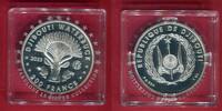 Djibouti,Dschibuti 200 Francs Silbermünze 1oz Djibouti Waterbuck - Wasserbock - Fabulous 15 Silver Collection -