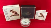 Australien 8 Dollars Silbermünze Kookaburra (5 oz - selten/rar - Charles III.) -