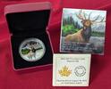 Kanada 20 Dollars Silbermünze - 1 oz Proof Silver Coin Majestic Elk - Majestätischer Elch -