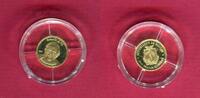 Guinea 1000 Francs Guineens 1/100 oz Gold Benedikt XVI. -