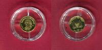 Niger 100 Francs CFA Minigoldmünze Wolfgang Amadeus Mozart -