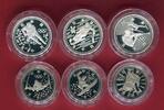 Japan 3x5000 Silber + 3x500 Yen Cu/Ni XVIII. Olympische Winterspiele Nagano - RAR/Selten -