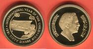 Jordanien, Jordan 60 Dinar Dinars Goldmünze - Gold Jahr des Kindes - Year of the Child UNICEF no C -