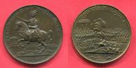 Brandenburg Preußen Königreich Bronzemedaille Schlacht bei Rosbach (Roßbach) und Lissa, Friedrich II. der Große Breslau -