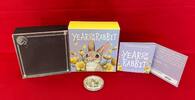 Tuvalu 50 Cents Silbermünze Lunar - Year of the Rabbit (1/2 oz, coloriert) -