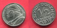 Deutschland Inflation Notgeld 1/2 Mark Stadt Düren Bergmann Kohle bringt Gold Magnetisch -