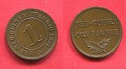 German New Guinea Deutsch Neuguinea 1 Pfennig Ein Neu-Guinea Compagnie Pfennig 467,215 were melted Eingeschmolzen -