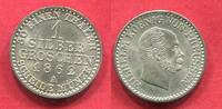 Brandenburg-Preußen 1/2 u 1 Silbergroschen Wilhelm I (1861-1888) -