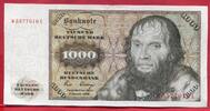 BRD, Deutsche Bundesbank 1000 DM Deutsche Mark 1980 Dom zu Limburg an der Lahn W...E Lucas Cranach d. Ä. Johannes Scheyring Uncirculatedcounting ...