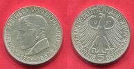 Bundesrepublik Deutschland 5 DM Gedenkmünze Commemorative Coin 100. Todestag von Joseph Freiherr von Eichendorff -