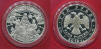 Russland Russia Rußland 3 Rubel Silber Millennium of the Unity of Mordovia People with the Peoples the Russian State -