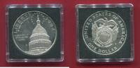 1 Dollar Silbergedenkmünze 1994 USA 200 Jahre Kapitol Polierte Platte in Kapsel