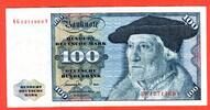 BRD, Deutsche Bundesbank 100 DM Deutsche Mark Banknote Kosmograph Sebastian Münster/ Adler Ser N ... V -