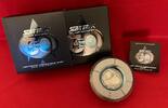 Tuvalu 2 Dollars Silber Star Trek™ - Lieutenant Commander Worf (2 oz m. Farbauflage) -