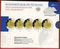 Bundesrepublik Deutschland 2 Euro Gedenkmünzen satz Bundesrepublik Deutschland 2 Euro Bremen Roland Satz Serie Bundesländer PP -