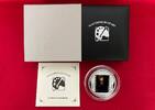 Cook-Inseln 20 Dollars Silber 2010 Masterpieces of Art - Rembrandt Man in a Golden helmet (3 oz, m. Farbauflage) proof, coa, box & carton