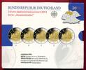 Bundesrepublik Deutschland 5 x 2 Euro Satz Serie Bundesländer Niedersachsen Gedenkmünzenset - Michaeliskirche, Hildesheim -