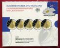 Bundesrepublik Deutschland 2 Euro Gedenkmünzen Satz BRD 5 x 2 Euro Satz Serie Bundesländer Hessen - Paulskirche, Frankfurt am Main -