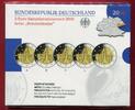 Bundesrepublik Deutschland 2 Euro Gedenkmünzenset Freistaat Sachsen - Dresdner Zwinger - Bundesländer Serie -