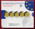 BRD 5 x 2 Euro Gedenkmünzen 30 Jahre Mauerfall -