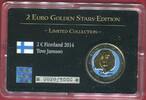Finnland 2 Euro Farbprägung vergoldet 2 Euro Golden Stars-Edition - Tove Jansson -