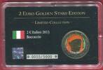 Italien 2 Euro Farbprägung vergoldet 2 Euro Golden Stars-Edition - Boccaccio -